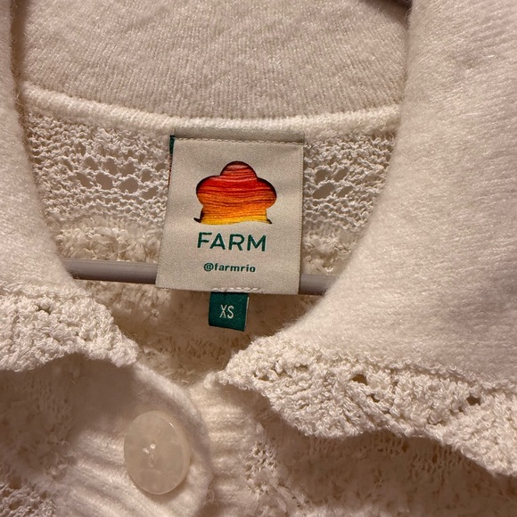 FARM Rio Cream Textured Women's Jacket - Picture 5 of 13